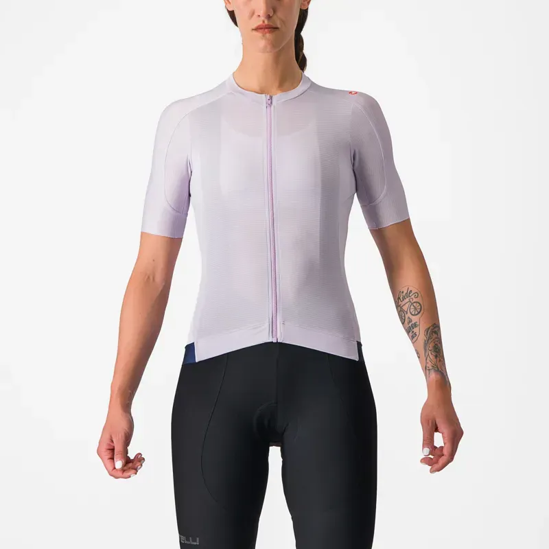 Castelli Espresso Women's Jersey In Purple Mist/ Night Shade