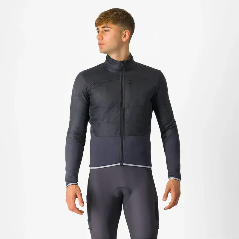 Castelli Unlimited Jacket in Light Black/Dark Grey