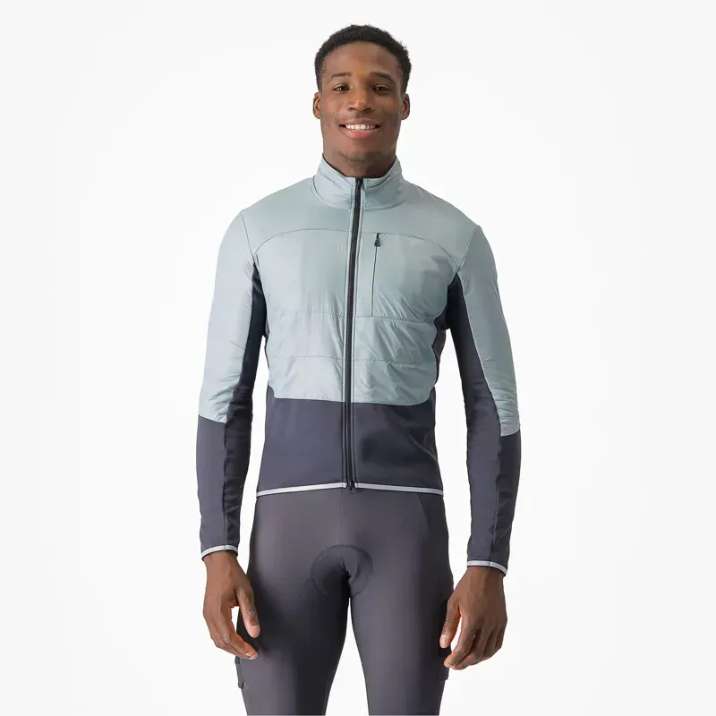 Castelli Unlimited Jacket in Defender Green/Dark Grey