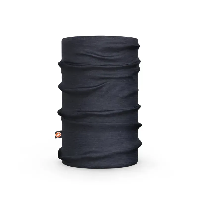 Castelli Merino Neck Warmer In Light Black