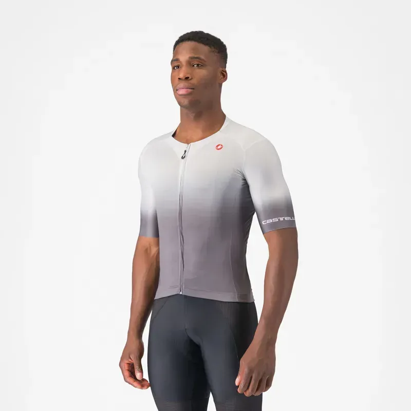 Castelli UPF Jersey in Silver Grey