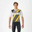 Castelli Heritage Jersey in Black/White/Yellow