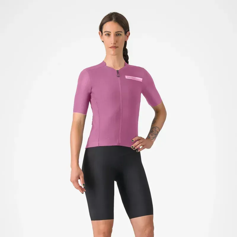 Castelli Premio Evo Women's Jersey in Purple