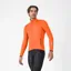 Castelli Alpha 150 Jacket in Brilliant Orange/Dark Grey