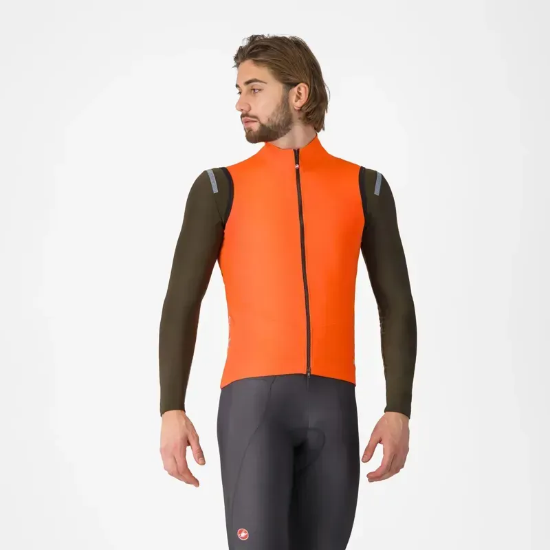 Castelli Perfetto Air Vest in Brilliant Orange