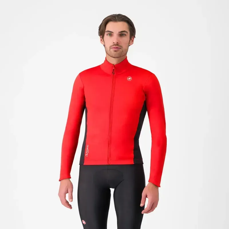 Castelli Entrata 2 Jacket in Red/Black