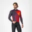Castelli Amplify Thermal Jersey in Dark Night Shade/Red/Vivid Orange