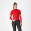 Castelli Corso Thermal Jersey in Rich Red/Hibiscus/Vivid Orange
