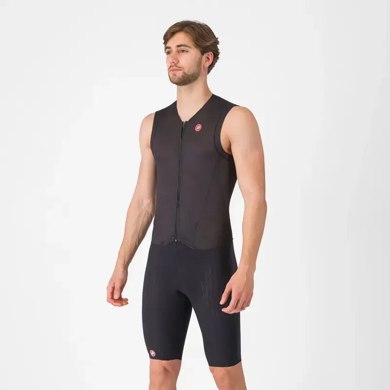 Castelli Free Sanremo 3 Sleeveless Suit in Black