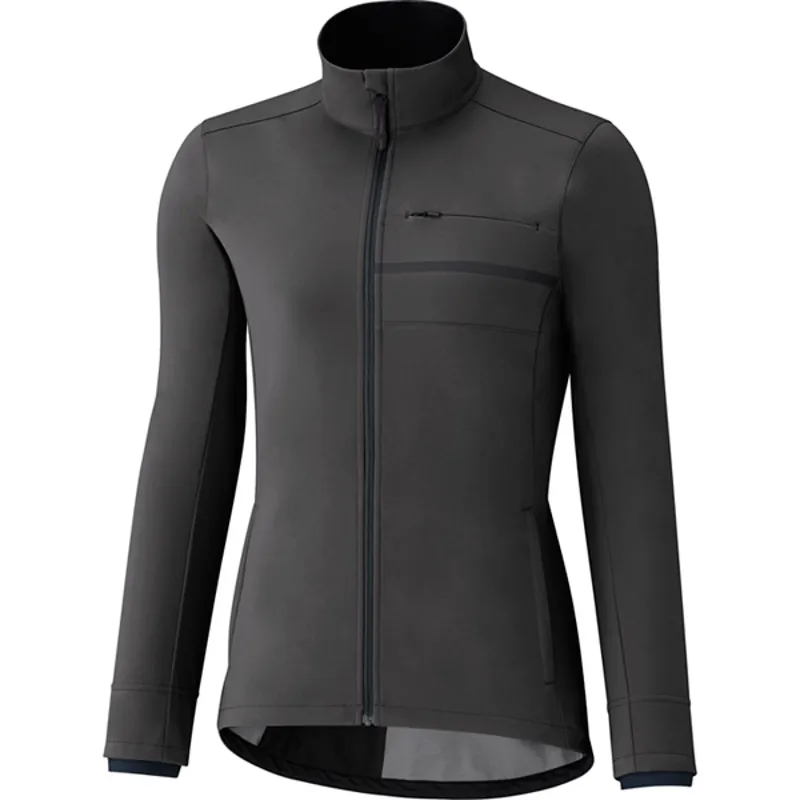 Shimano Womens Transit Softshell Jacket In Grey