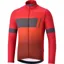 Shimano Mens Thermal Team Jersey In Red