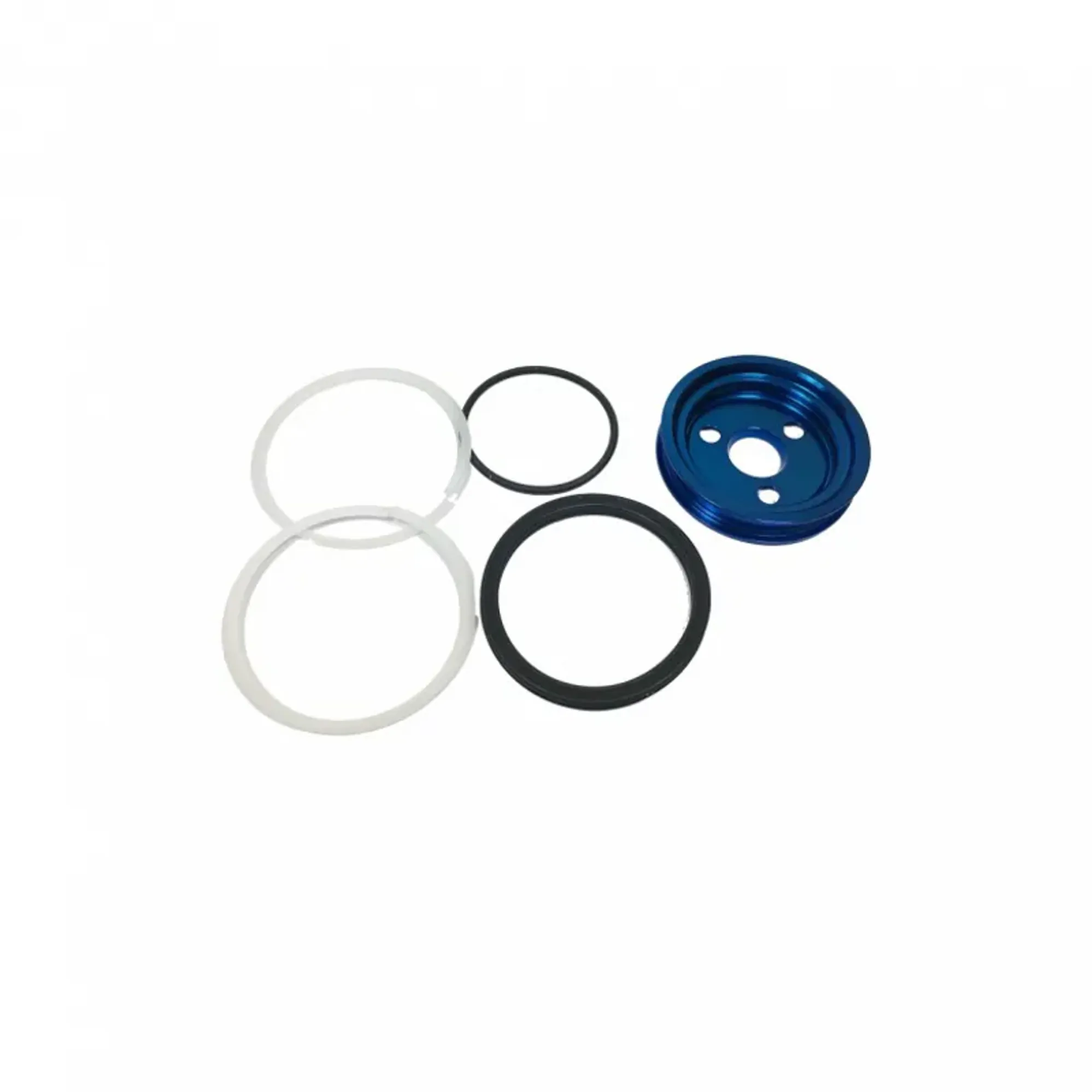 Cane Creek Double Barrel Air Piston Fat Quad CS Upgrade Kit in Black