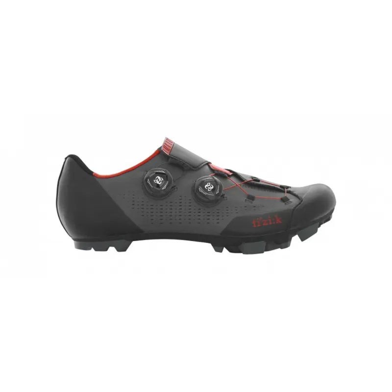 Fizik X1 Infinito MTB Shoes in Grey/Red