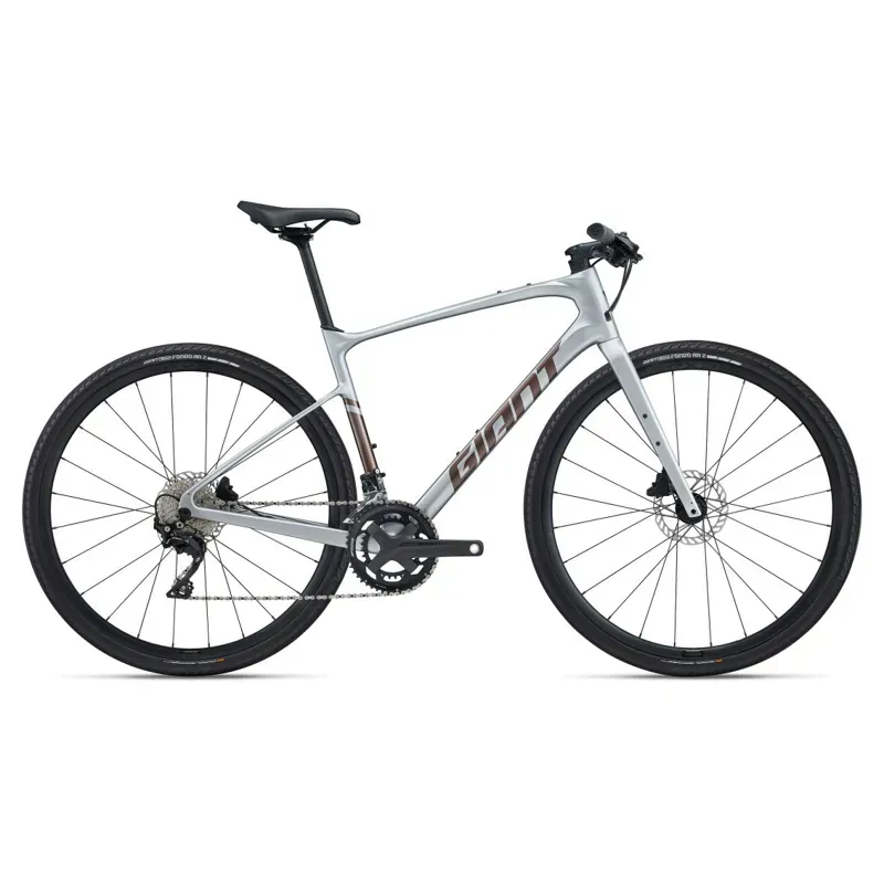 Giant FastRoad AR Advanced Fitness Bike in Silver