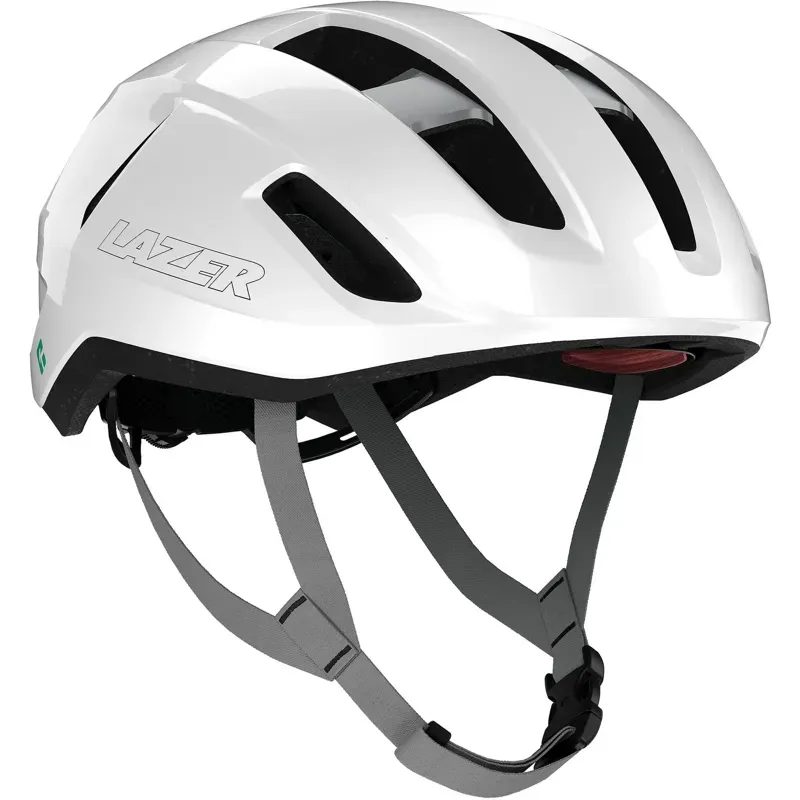 Lazer Sphere KinetiCore Helmet in White Silver