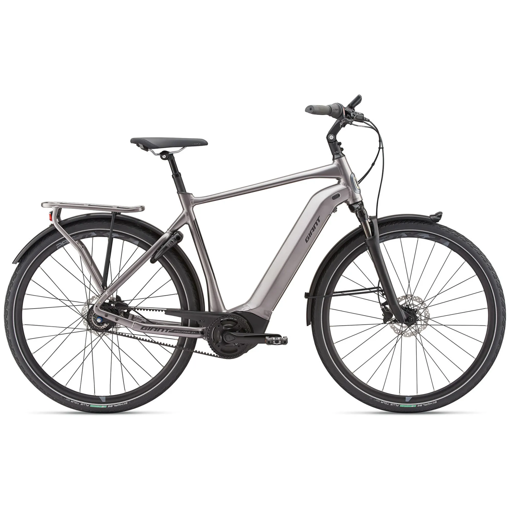 2019 Giant DailyTour E+ 25km Mens Electric Hybrid Bike in Grey