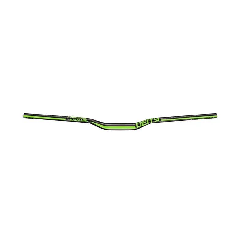 Deity Blacklabel 25mm Rise x 800mm Aluminium Handlebar in Green