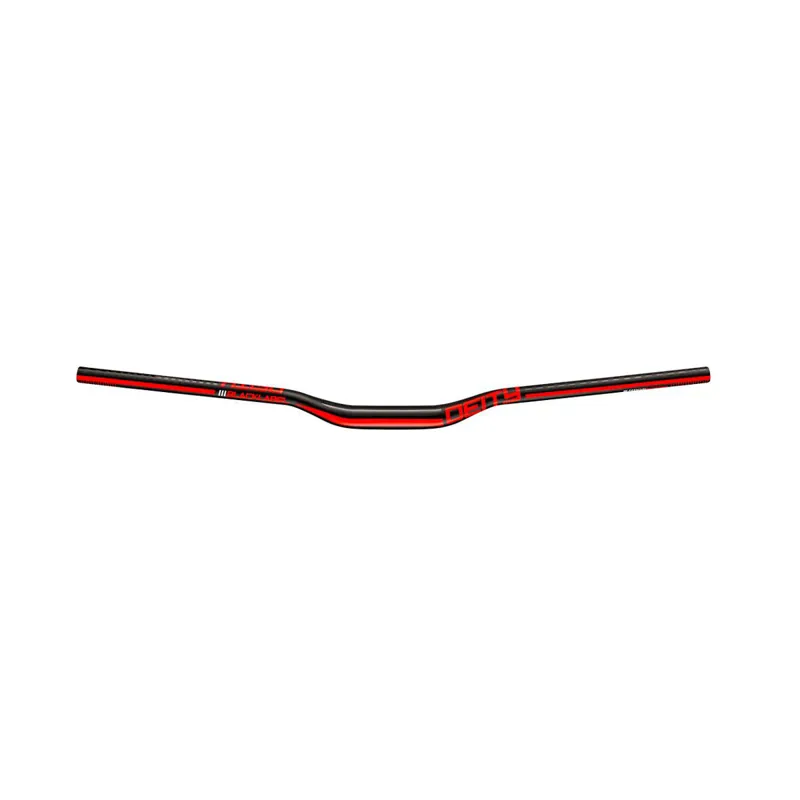 Deity Blacklabel 25mm Rise x 800mm Aluminium Handlebar in Red