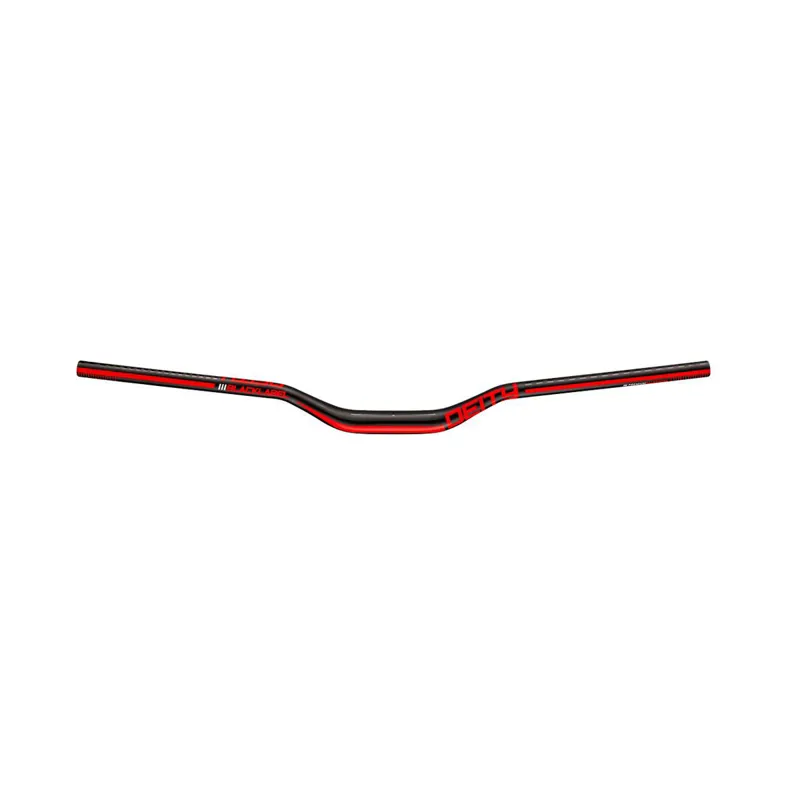 Deity Blacklabel 38mm Rise x 800mm Aluminium Handlebar in Red