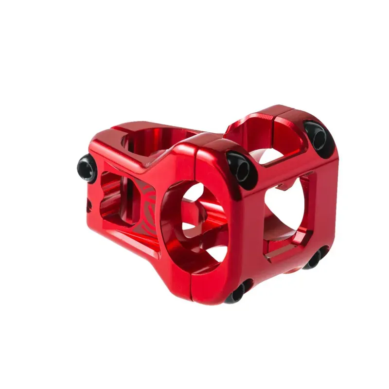 Deity Cavity 31.8mm Handlebar Stem in Red
