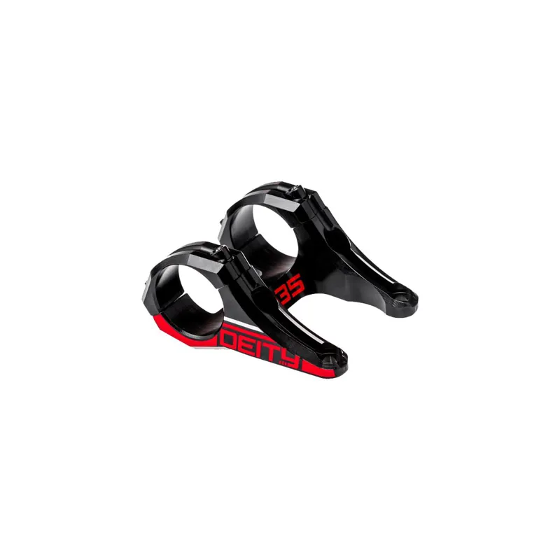 Deity Intake 35mm x 50mm Direct Mount Handlebar Stem in Black