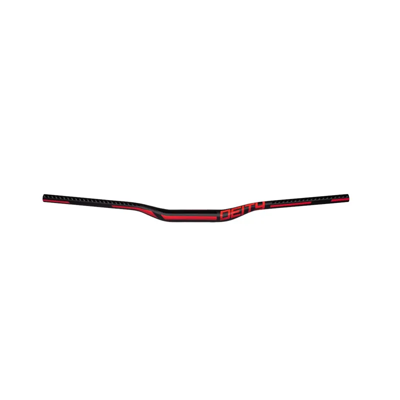 Deity Racepoint 25mm Rise x 810mm Aluminium Handlebar in Red