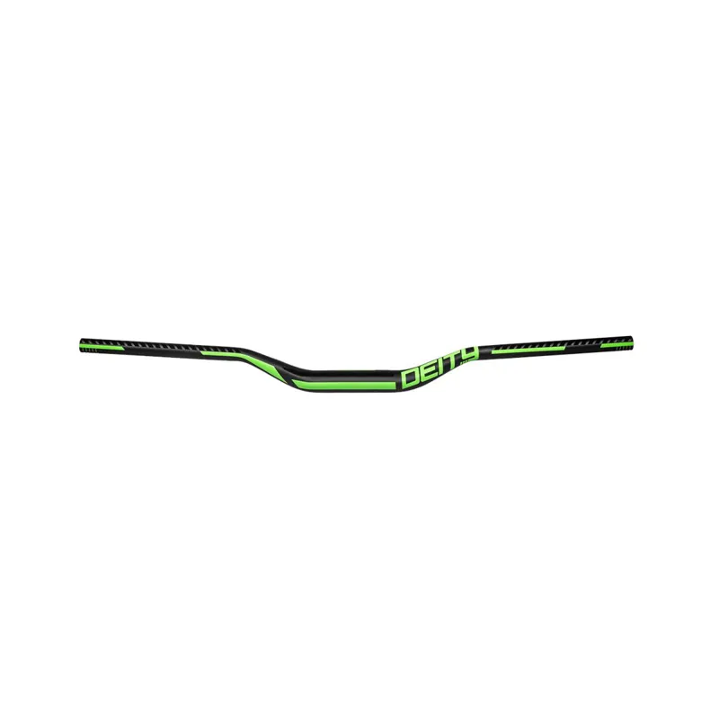 Deity Racepoint 38mm Rise x 810mm Aluminium Handlebar in Green