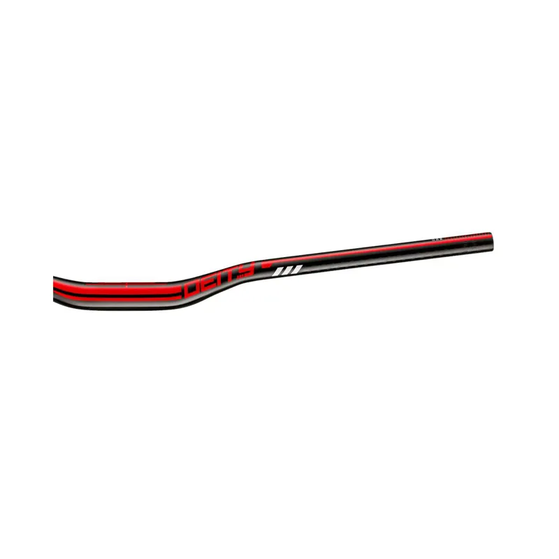 Deity Skyline 25mm Rise x 787mm Aluminium Handlebar in Red