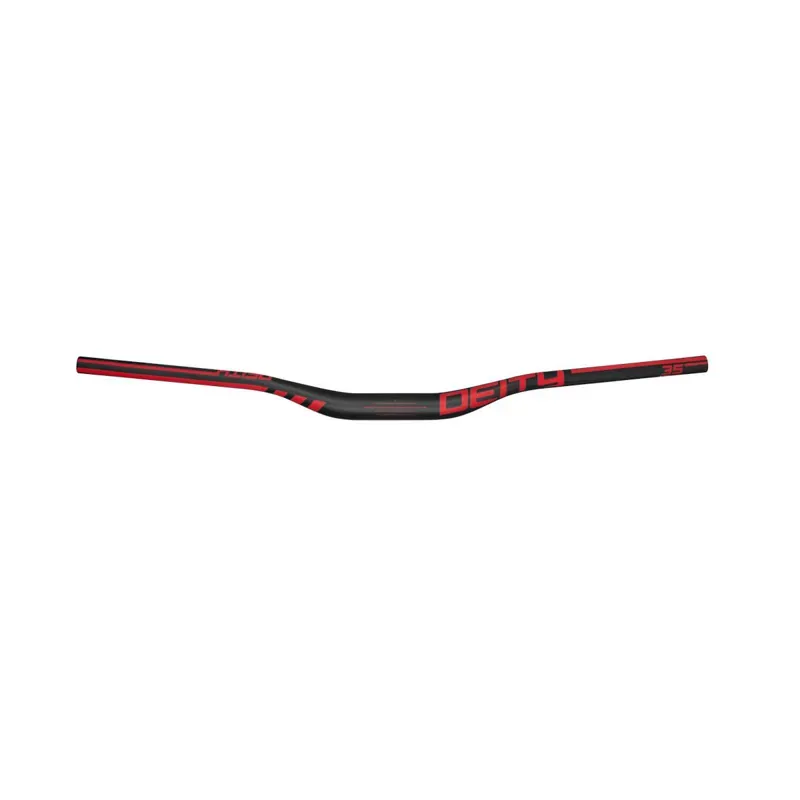 Deity Speedway 30mm Rise x 810mm Carbon Handlebar in Red