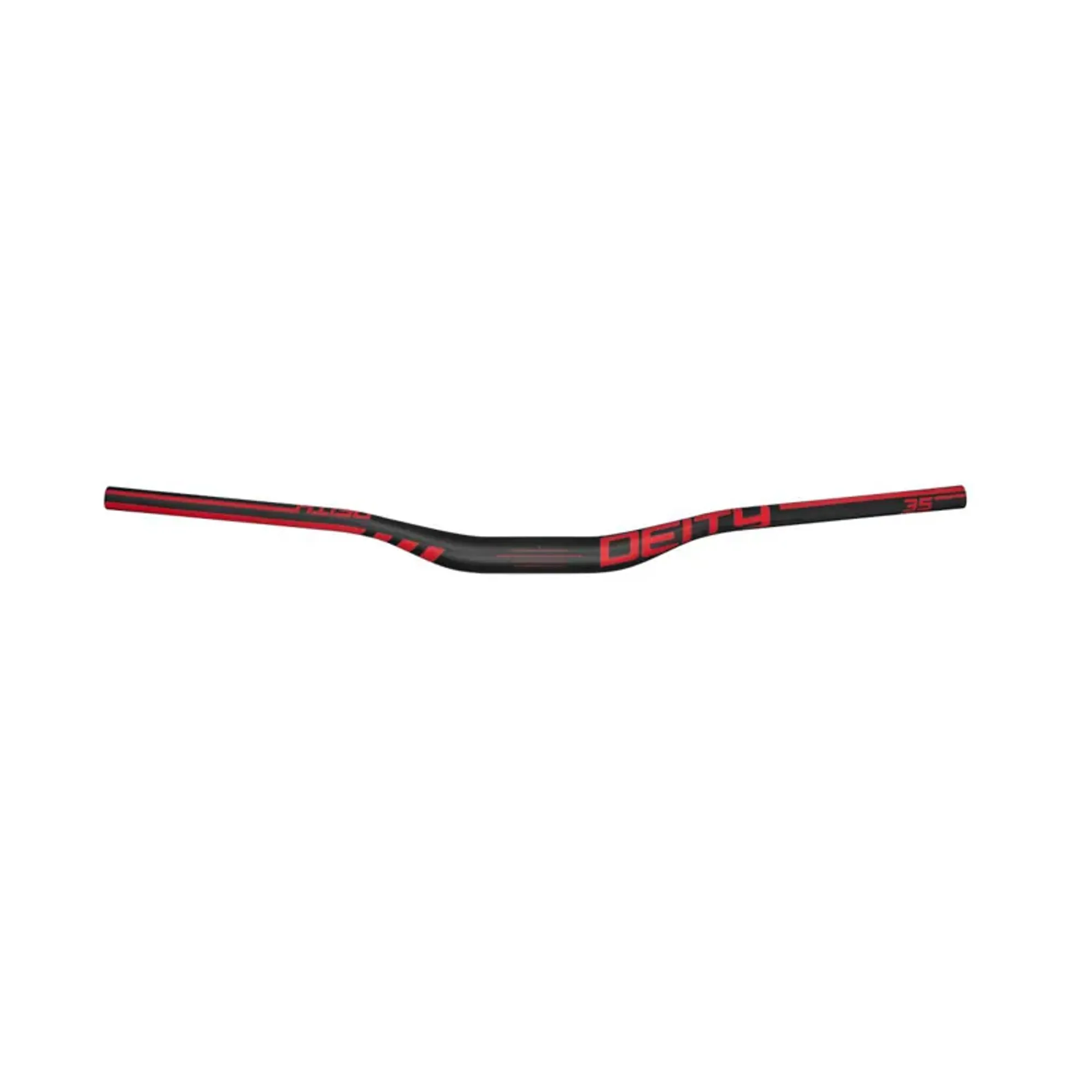 Fast Way Handlebar Deity Speedway 30mm Rise x 810mm Carbon Handlebar in Red