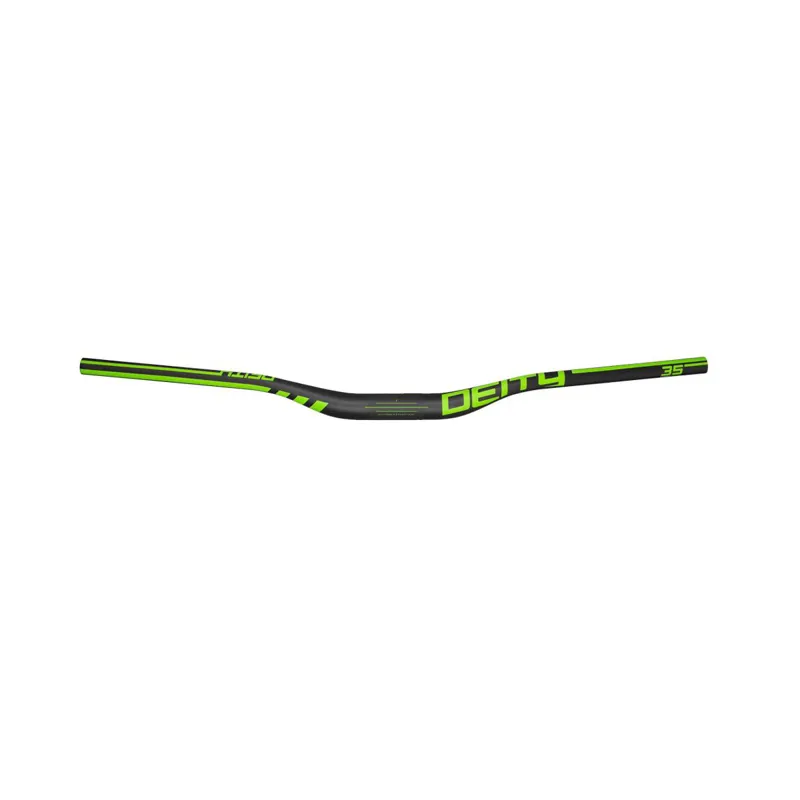 Deity Speedway 30mm Rise x 810mm Carbon Handlebar in Green