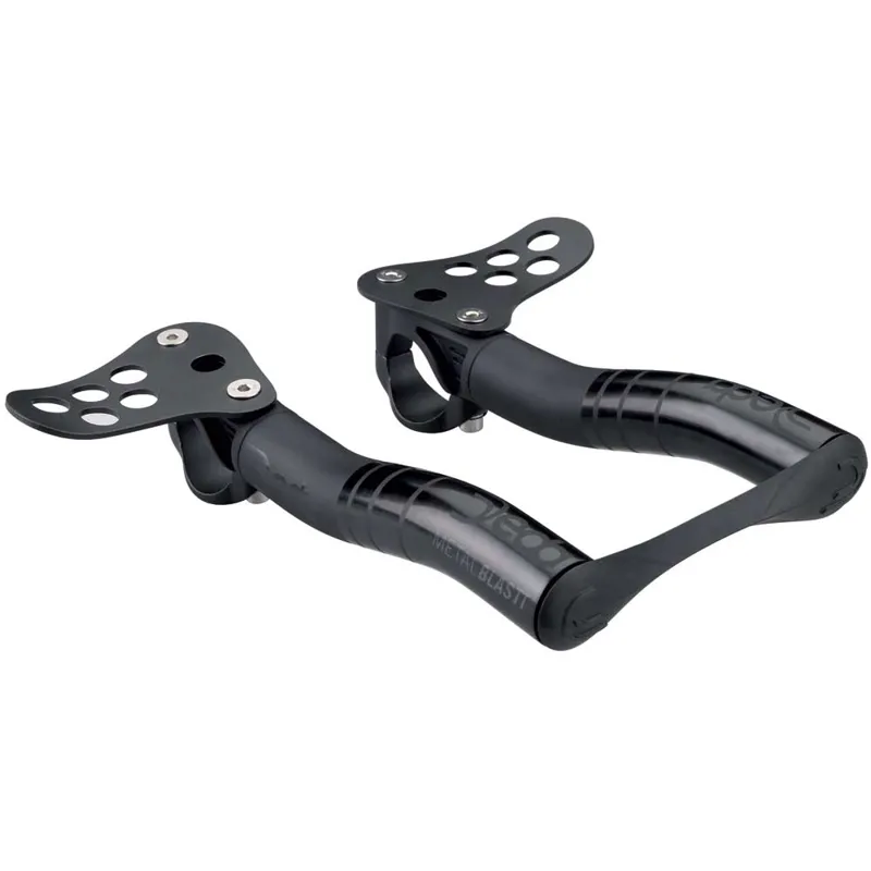 Deda Elementi Metal Blast Clip-on Extensions in Black