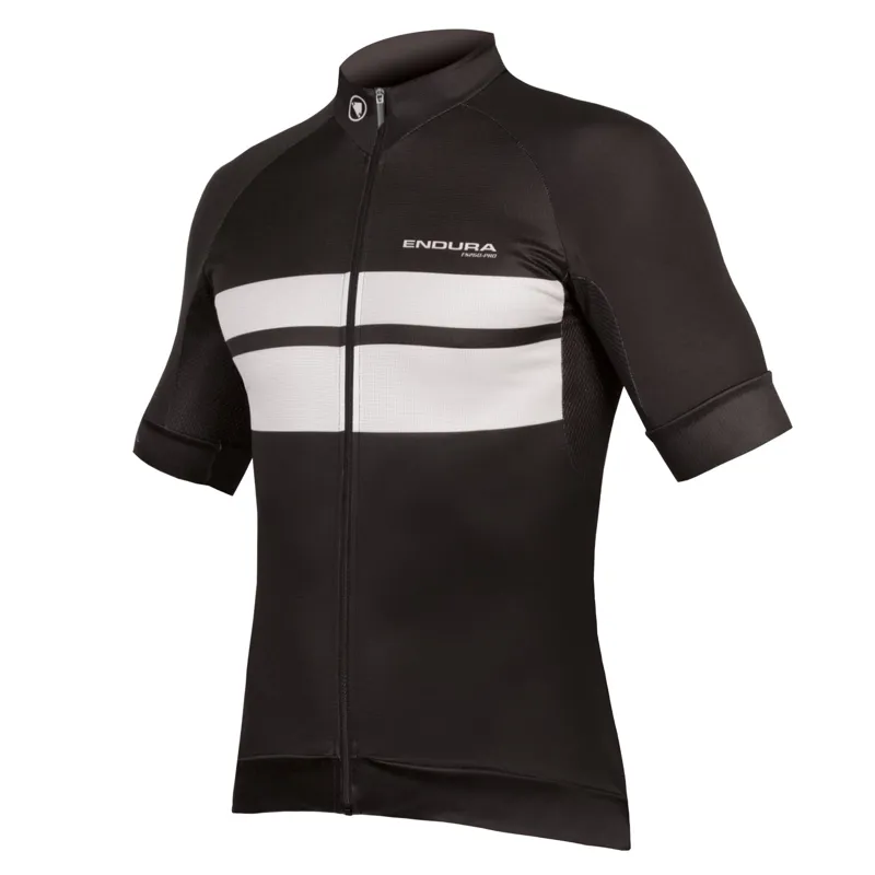 Endura FS260 Pro Short Sleeve Road Jersey in Black