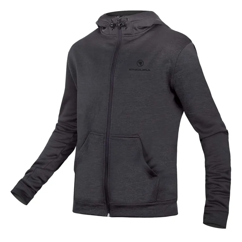 Endura Hummvee Essential Full Zip Hoodie in Grey