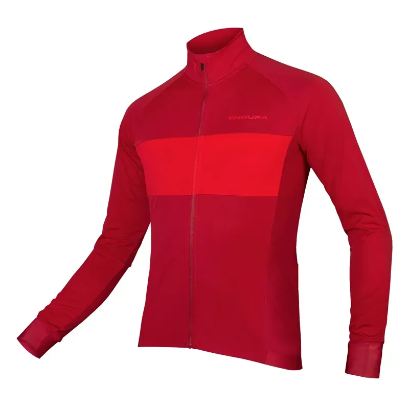 Endura FS260 Pro Jetstream II Long Sleeve Jersey in Red