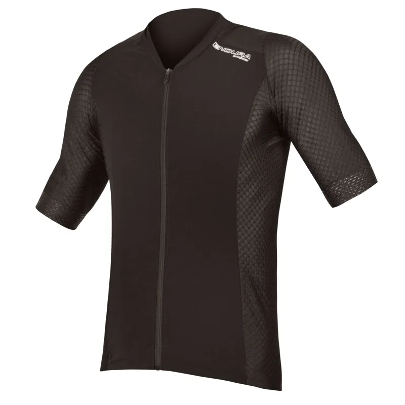 Endura D2Z Short Sleeve Aero Road Jersey in Black