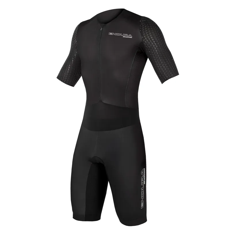 Endura QDC D2Z SST Short Sleeved Tri Suit in Black