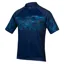 Endura Hummvee Ray Short Sleeve Jersey in Blue