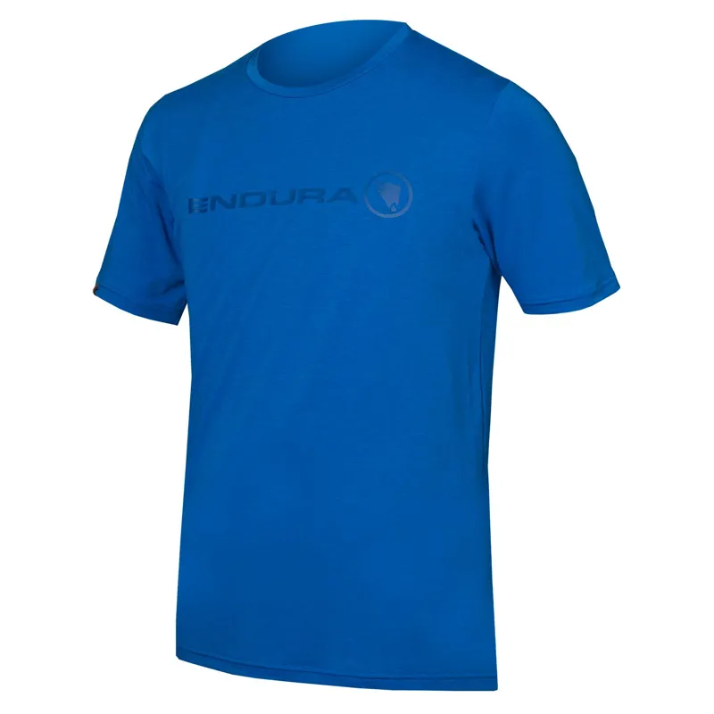 Endura SingleTrack Merino T-Shirt in Blue