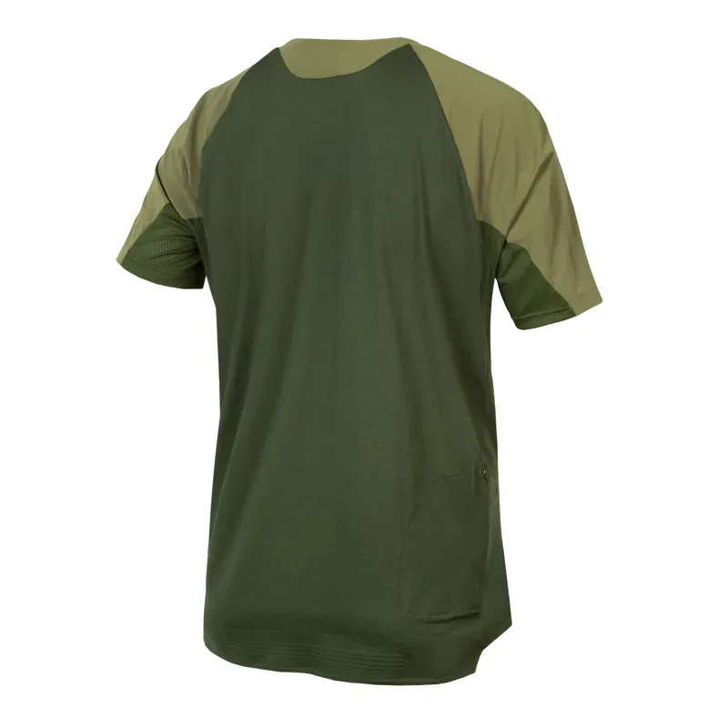 Endura GV500 Foyle T Cycling Top in Green -1