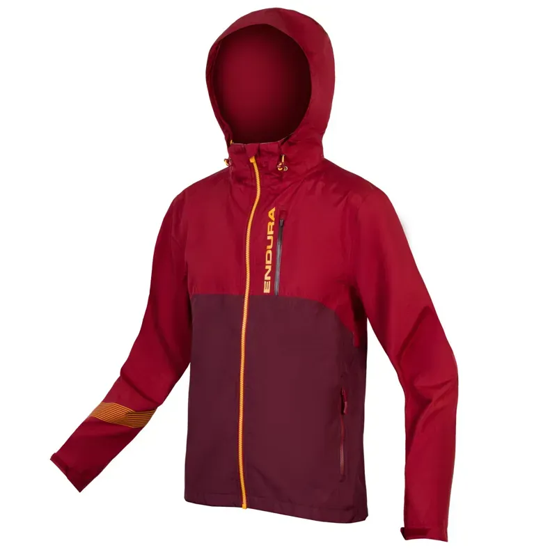 Endura SingleTrack Jacket in Red