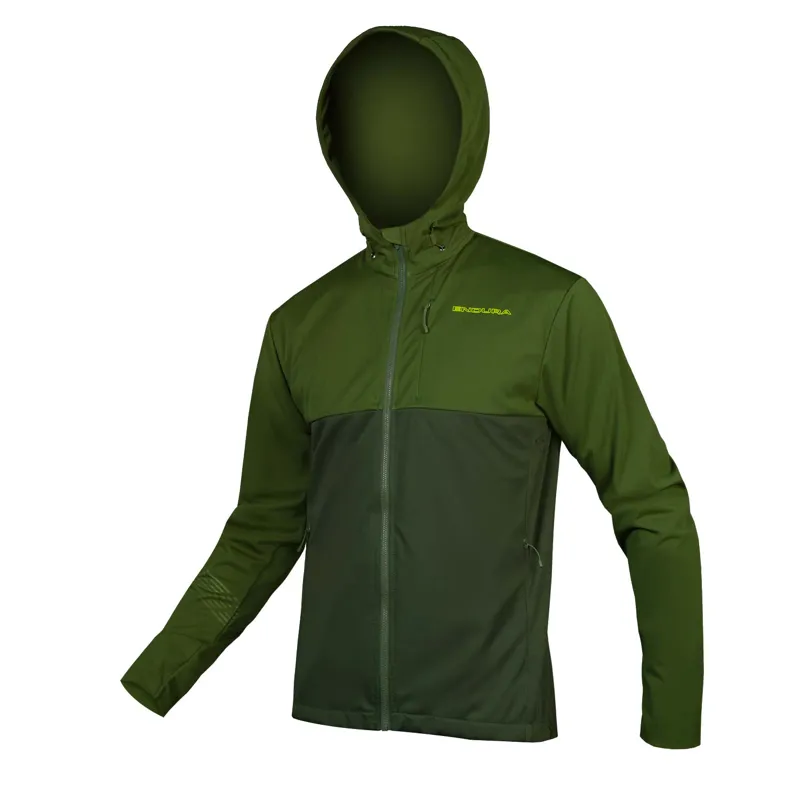 Endura SingleTrack Softshell Jacket II in Green