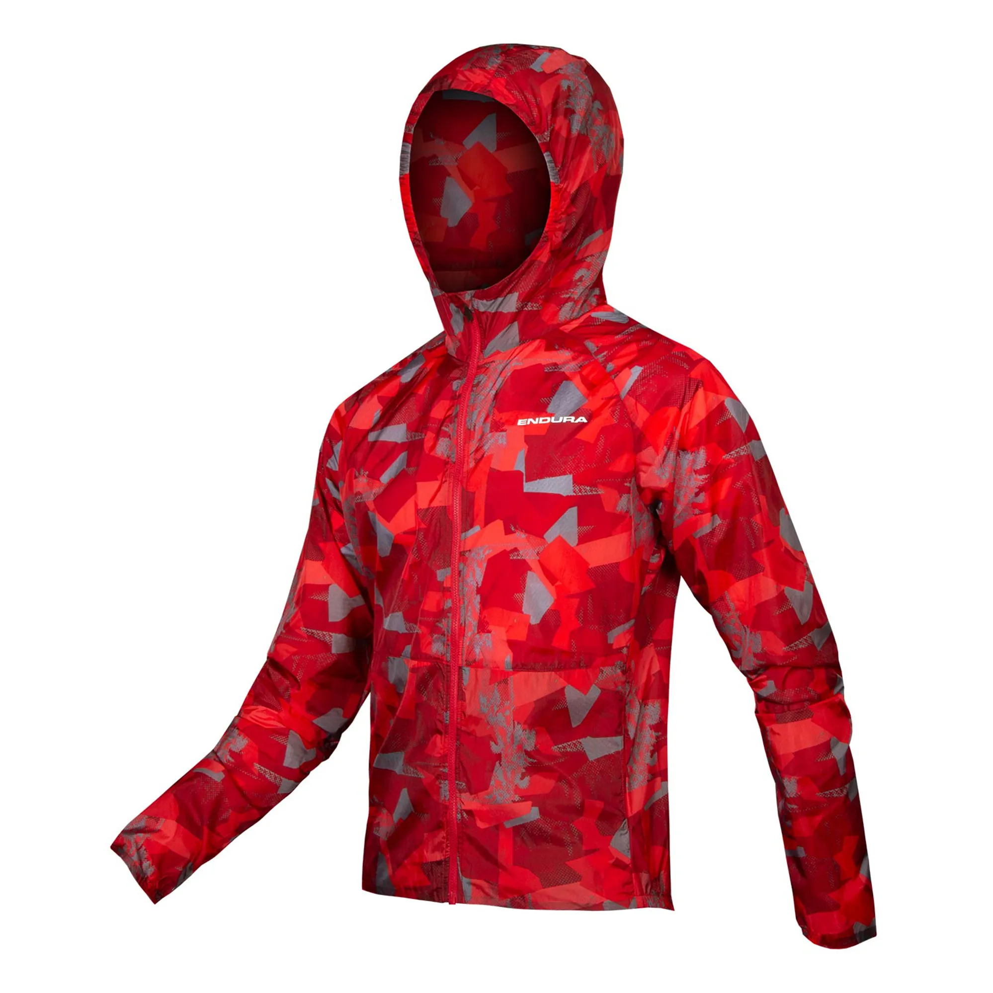 Endura SingleTrack Durajak Jacket in Red
