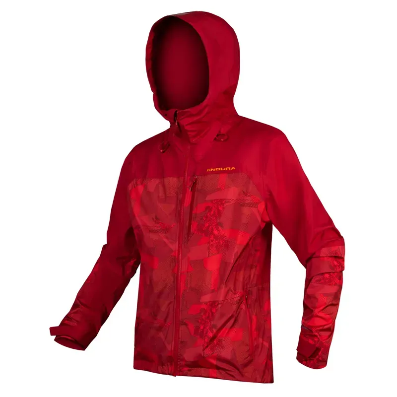 Endura SingleTrack Jacket in Red