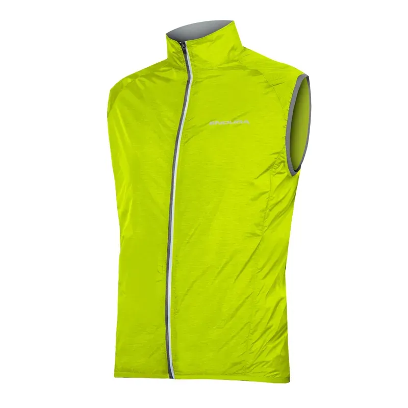 Endura Pakagilet Cycling Gilet in Yellow