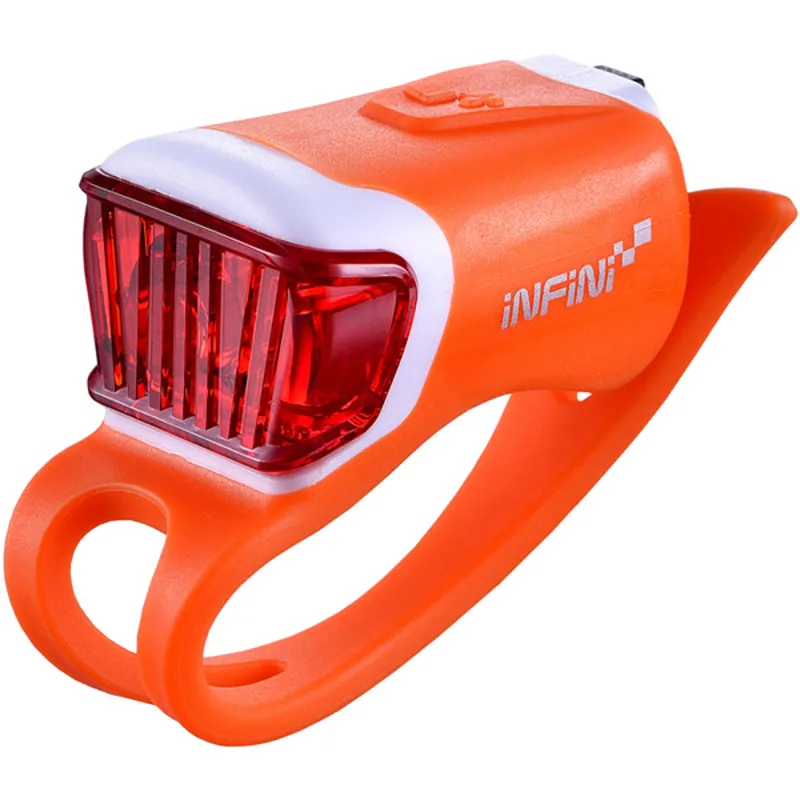 Infini Orca USB Rear Light in Orange