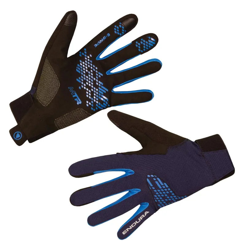 Endura MTR Gloves in Blue