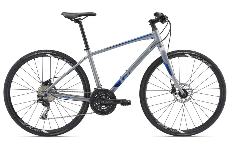 2018 Giant Escape Disc Road Bike in Silver