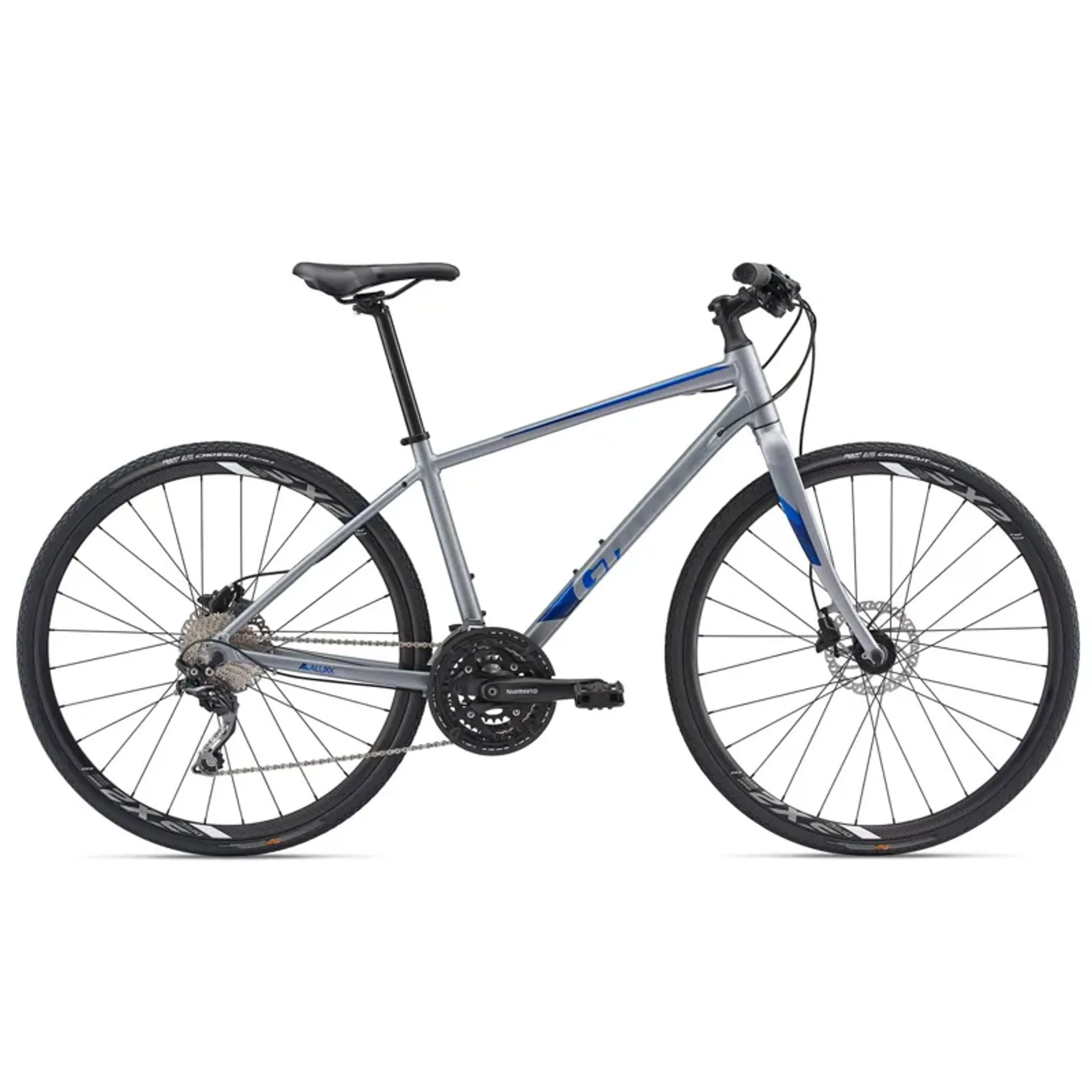 2018 Giant Escape Disc Road Bike in Silver - Main Image