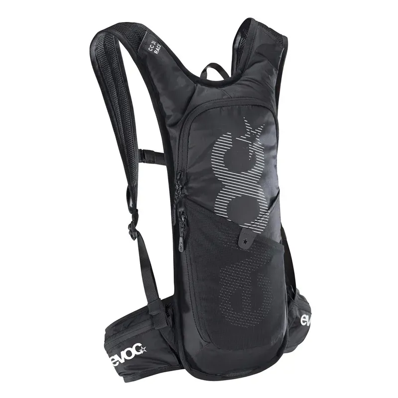 Evoc Cc Race Hydration Pack 3 Litre And 2 Litre Bladder In Black